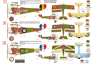 Сборная модель 1/72 Nieuport Nie-16 'Other services' (Kovozavody Prostejov)