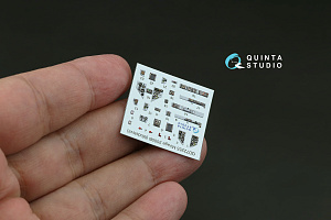 3D Декаль интерьера кабины Mirage 2000B (Modelsvit)