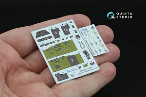 3D Декаль интерьера кабины P-38F Lightning (Hasegawa)