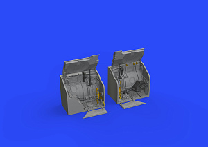 Дополнения из смолы 1/48 Основные ниши шасси для МиГ-23МЛ (для модели Eduard,Trumpeter)