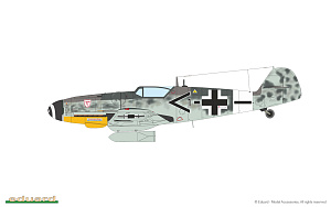 Сборная модель 1/72 Messerschmitt Bf-109G GUSTAV pt. 2 DUAL COMBO (Eduard kits)