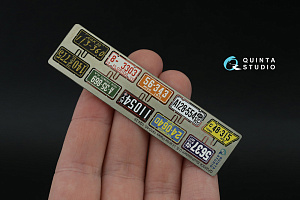 Автомобильные номера США, юго-восточные штаты, 1910-1940 (для всех моделей) (на метал. основании)