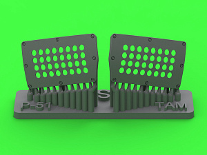 Дополнения из смолы 1/32 P-51 Mustang — крышка воздушного фильтра карбюратора (Tamiya)