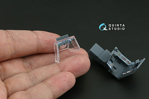 3D Декаль интерьера кабины Ка-50 (серо-голубые панели) (HobbyBoss/ARK) (с 3D-печатными деталями)