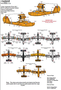 Декаль 1/48 Supermarine Walrus Mk.I Collection Pt 2 (5) (Xtradecal)