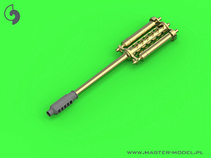 Дополнения из латуни 1/35 AH-64 Apache M230 Chain Gun barrel, Pitot & tail antenna