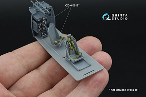 3D Декаль интерьера кабины Наблюдателя Fairey Barracuda (Trumpeter) (с 3D-печатными деталями)