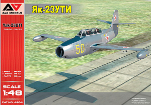 Сборная модель 1/48 Яковлев ЯК-23УТИ (A & A Models)