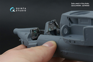 3D Декаль Ми-28H включенные дисплеи для наборов QD48584/QDS-48584 (Arma Models)