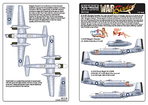 Декаль 1/72 Douglas A-26B Douglas invader (Kits-World)