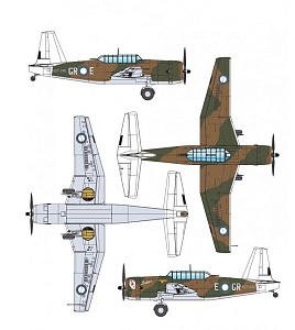 Сборная модель 1/72 Vultee Vengeance Mk.II (Dora Wings)
