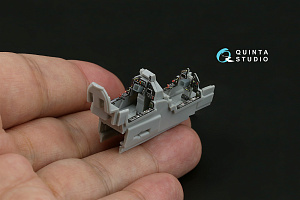 3D Декаль интерьера кабины Mirage 2000D (Modelsvit) (с 3D-печатными деталями)