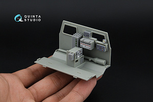 3D Декаль интерьера кабины БМ-30 Смерч (Trumpeter) (с 3D-печатными деталями)