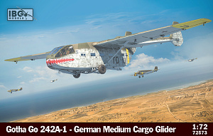 Сборная модель 1/72 Gotha Go-242A-1 - German Medium Cargo Glider (IBG Models)