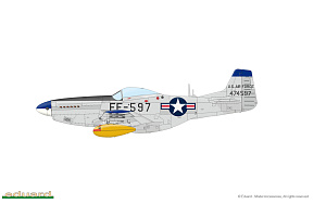 Сборная модель 1/48 North-American F-51D and RF-51D Mustang KOREA DUAL COMBO (Eduard kits)