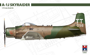Сборная модель 1/72 Douglas A-1J Skyraider (Hobby 2000)