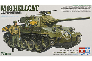 Сборная модель 1/35 Американский истребитель танков M18 Hellcat (Tamiya)