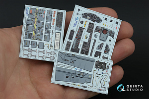 3D Декаль интерьера кабины F-104S-ASA (Italeri)