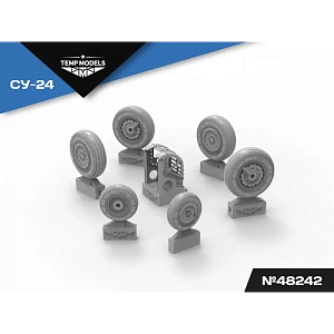 Дополнения из смолы 1/48 Колеса шасси СУ-24 (Temp Models)