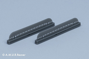 Additions (3D resin printing) 1/48 Su-17/Su-22 wing fences (A.M.U.R.Reaver) 