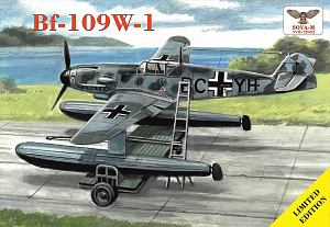 Сборная модель 1/72 Messerschmitt Bf 109 W-1 (+ beach trolley) (Sova-M)