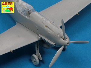 Дополнения из латуни 1/72 Оружие для Messerschmitt Bf-109E-3 до Bf-109G-4
