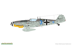 Сборная модель 1/72 Messerschmitt Bf-109G GUSTAV pt. 2 DUAL COMBO (Eduard kits)