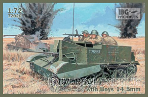 Сборная модель 1/72 Universal Carrier I Mk.I with Boys AT rifle (IBG Models)
