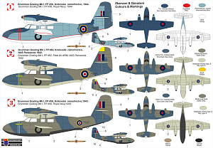 Сборная модель 1/72 Grumman Gosling Mk.I (Kovozavody Prostejov)