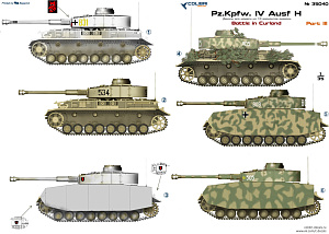 Декаль 1/35 Pz.Kpfw. IV Ausf. Н Part III (Colibri Decals)