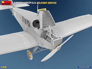 Сборная модель 1/48 Junkers-Larsen JL.6. Milit.Service (3x camo) (MiniArt)