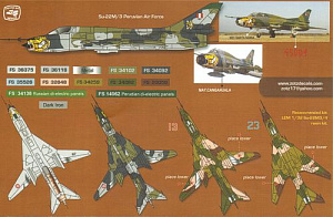 Декаль 1/32 Sukhoi Su-22M/3 Fitter (3) (Zotz)