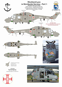 Декаль 1/72 Westland Lynx in Worldwide Service Part 1 (AGM)