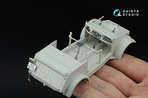 3D Декаль интерьера кабины Kubelwagen Type 82 (Meng VS-015) (с 3D-печатными деталями)