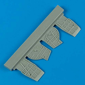 Дополнения из смолы 1/72 Curtiss SB2C Helldiver undercarriage covers (Academy)) 