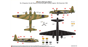 Сборная модель 1/72 Vickers Wellington Mk.IA/C (Airfix)