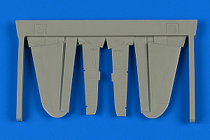 Дополнения из смолы 1/72 Kawasaki Ki-61-Id control surfaces (Tamiya)