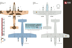 Декаль 1/48 F.M.A. IA-58A Pucara (Two Bobs)