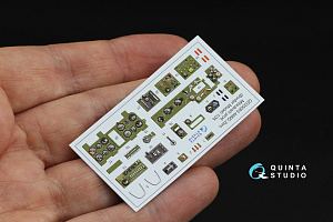 3D Декаль интерьера кабины A6M2 Zero (пр-ва Mitsubishi) (Border Model)