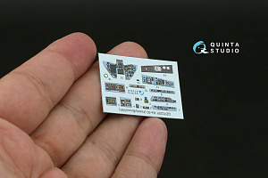 3D Декаль интерьера кабины Ка-50 (серо-голубые панели) (HobbyBoss/ARK) (с 3D-печатными деталями)