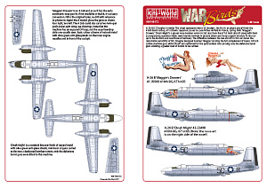 Декаль 1/48 Douglas A-26B (Kits-World)