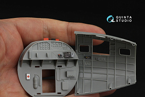 3D Декаль интерьера кабины Boeing B-17F (HK models, Eduard) (малая версия)