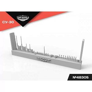 Дополнения из смолы 1/48 Набор датчиков СУ-30СМ (Temp Models)