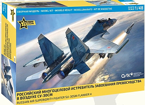 Предзаказ! Сборная модель самолета Су-30СМ 1/48 (Звезда)