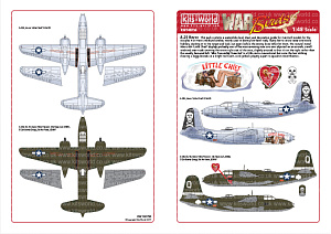 Декаль 1/48 Douglas A-20 Havocs (Kits-World)