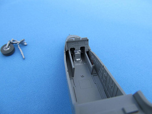 Дополнения из смолы 1/48 Ниша шасси для North-American/Rockwell OV-10D Bronco (для модели ICM)