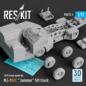 Дополнения из смолы 1/72 MJ-1B/C "Jammer" lift truck (3D-Printed model kit) (ResKit)