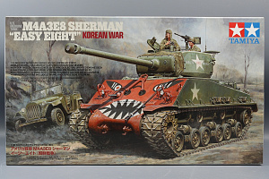 Сборная модель 1/35 Американский средний танк M4A3E8 Sherman"Easy Eight" (Tamiya)