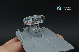 3D Декаль интерьера кабины UH-1B (Trumpeter) (Малая версия)