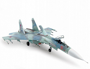 Сборная модель 1/72 Самолёт Су-27СМ (Zvezda)